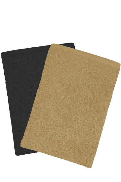 2 li Lüks El Yüz Havlu Seti 50x90 Cm %100 Pamuklu Gramajlı Sija ürün görseli 1