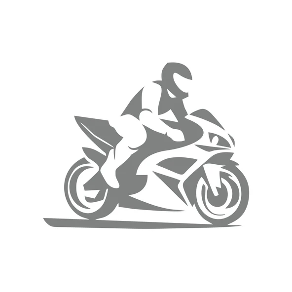 Motorcu Sticker 17x17 Cm Gri ürün görseli 1
