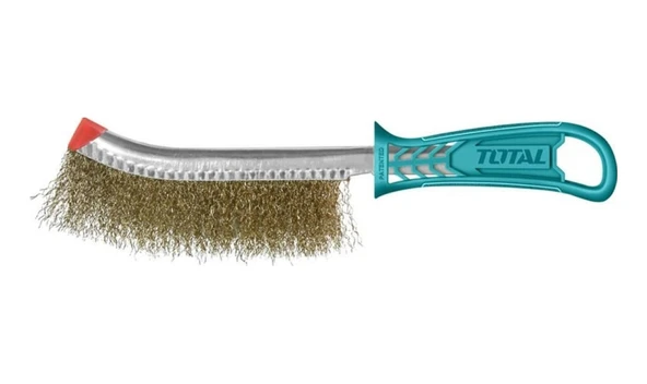 Total Tht92102 250mm Plastik Saplı Tel Fırça ürün görseli 1