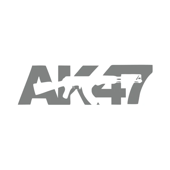 ak47 sticker 17x17 Cm Gri ürün görseli 1