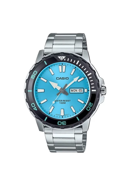 Casio Mtd-125d-2a3vdf Erkek Kol Saati Metalik Gri ürün görseli 1