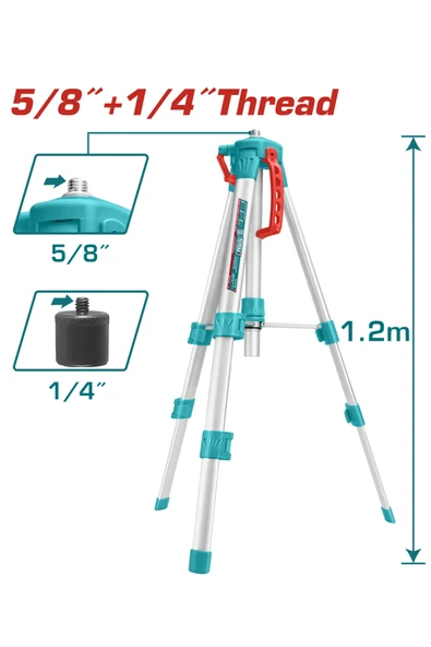 Total Tllt01152 Lazer Distomat Hizalama İçin Tripodv ürün görseli 1