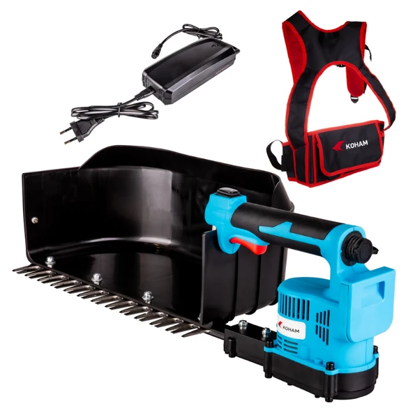 KOHAM KH-TP30 ÇAY TOPLAMA MAKİNESİ AKÜLÜ SEPETLİ ürün görseli 1