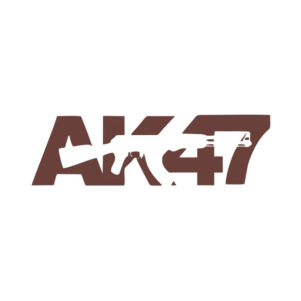 ak47 sticker 17x17 Cm Kahverengi ürün görseli 1