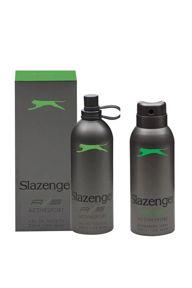 Slazenger Activesport Parfüm 125 Ml ve Deodorant 150 Ml Set Yeşil ürün görseli 1