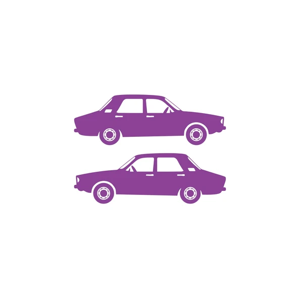 Renault12 Sticker 17x17 Cm Mor ürün görseli 1