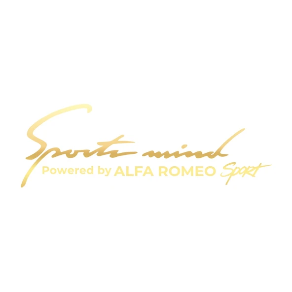 Sports Mind Alfa Romeo Sports Sticker 17x17 Cm Gold ürün görseli 1
