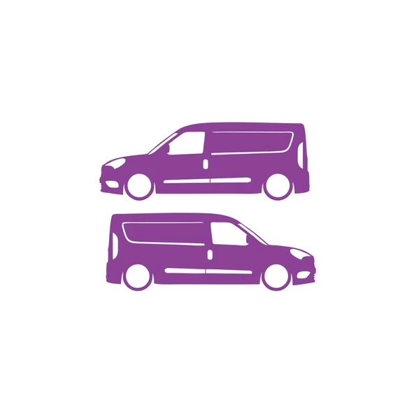 Basık Doblo Sticker 17x17 Cm Mor ürün görseli 1
