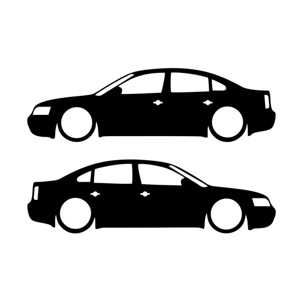 Basık Passat Sticker 17x17 Cm Siyah ürün görseli 1