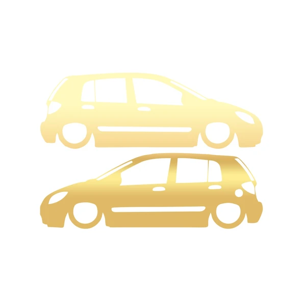 Basık Hyundai Getz Basık Sticker 17x17 Cm Gold ürün görseli 1