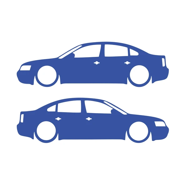 Basık Passat Sticker 17x17 Cm Mavi ürün görseli 1