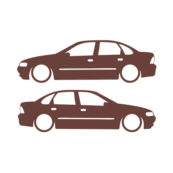 Basık Opel Vectra Sticker 17x17 Cm Kahverengi ürün görseli 1
