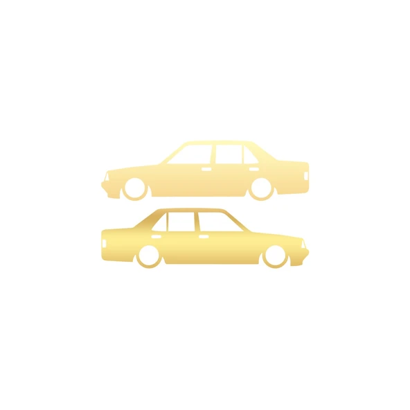 Basık Tofaş Şahin Doğan Sticker 17x17 Cm Gold ürün görseli 1