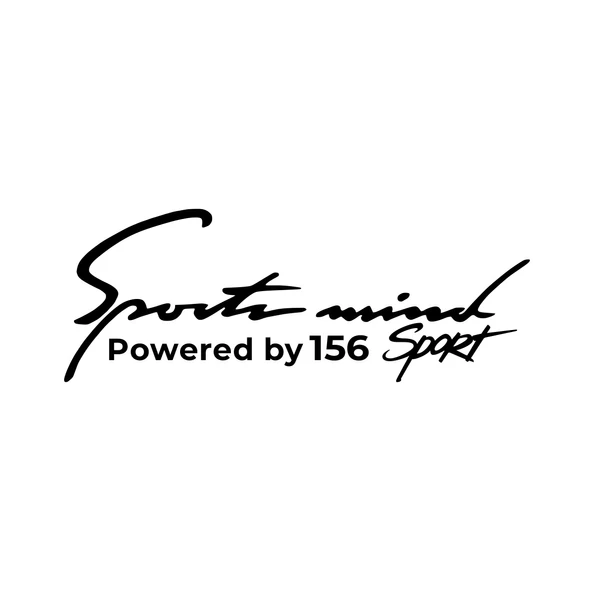 Sports Mind Alfa Romeo 156 Sports Sticker 17x17 Cm Siyah ürün görseli 1