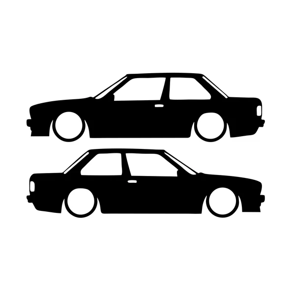 Basık Bmw E30 Sticker 17x17 Cm Siyah ürün görseli 1