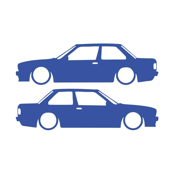 Basık Bmw E30 Sticker 17x17 Cm Mavi ürün görseli 1