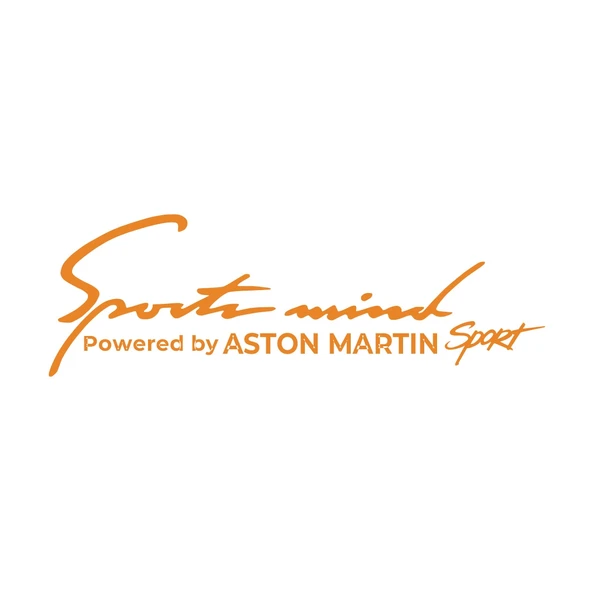 Sports Mind Aston Martini Sports Sticker 17x17 Cm Turuncu ürün görseli 1