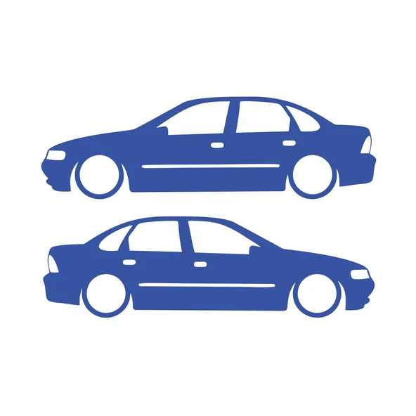 Basık Opel Vectra Sticker 17x17 Cm Mavi ürün görseli 1
