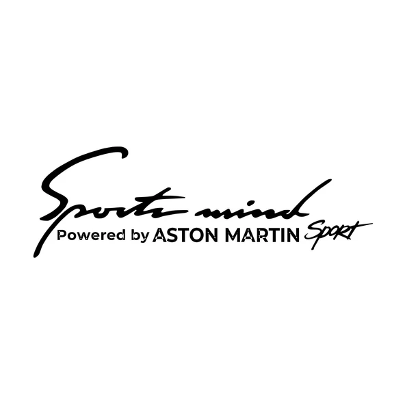 Sports Mind Aston Martini Sports Sticker 17x17 Cm Siyah ürün görseli 1