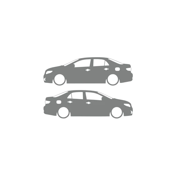 Basık Corolla Sticker 17x17 Cm Gri ürün görseli 1