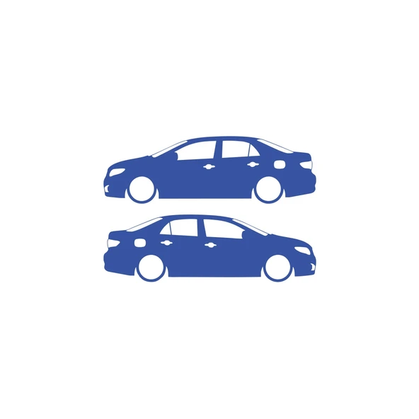Basık Corolla Sticker 17x17 Cm Mavi ürün görseli 1