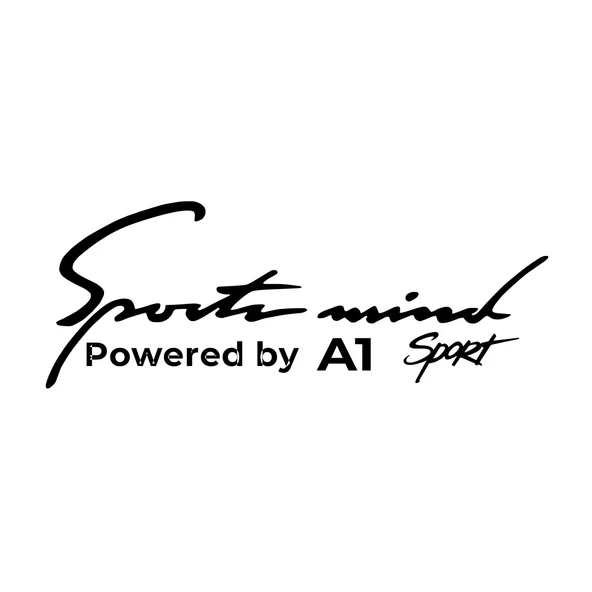 Sports Mind Audi A1 Sports Sticker 17x17 Cm Siyah ürün görseli 1