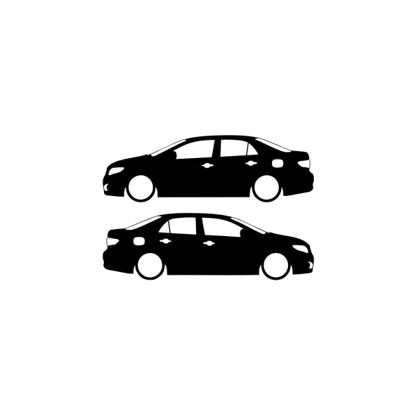 Basık Corolla Sticker 17x17 Cm Siyah ürün görseli 1