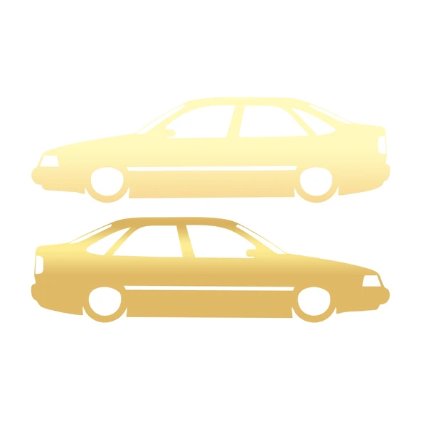 Basık Tempra Sticker 17x17 Cm Gold ürün görseli 1