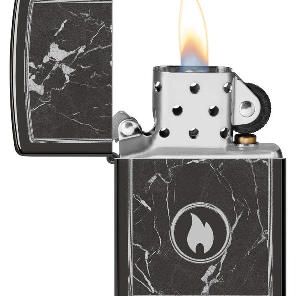 Zippo 46571-120472 Marble Flame Design Çakmak - Resim 4