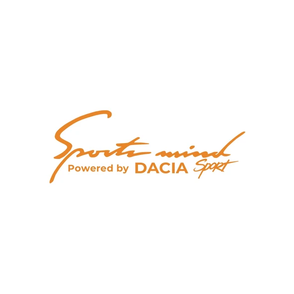 Sports Mind DACIA ESports Sticker 17x17 Cm Turuncu ürün görseli 1