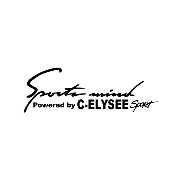 Sports Mind CITROEN C-ELYSE ESports Sticker 17x17 Cm Siyah ürün görseli 1