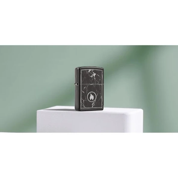 Zippo 46571-120472 Marble Flame Design Çakmak - Resim 6