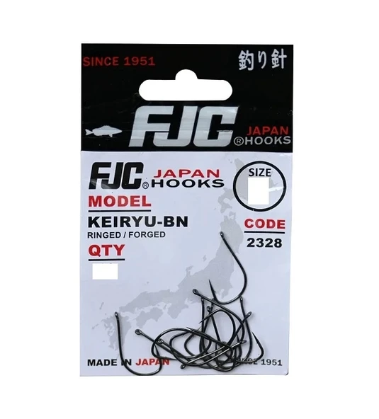 FJC 2328 KEIRYU RINGED BLACK NIKEL 14 LÜ İĞNE NO:4 ürün görseli 1
