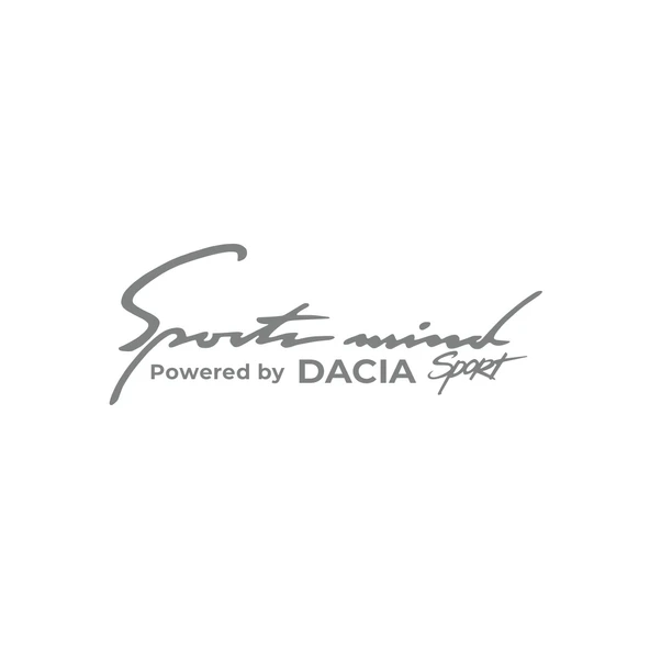 Sports Mind DACIA ESports Sticker 17x17 Cm Gri ürün görseli 1