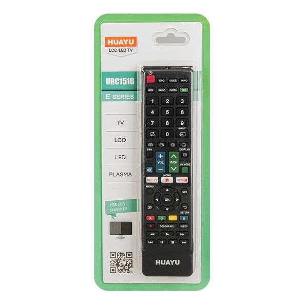 Huayu Urc1516 Sharp Üniversal Tv Kumandası 20023 ürün görseli 1