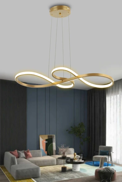 Yol Modern Sarkıt Mutfak, Balkon Led Avize - Resim 8