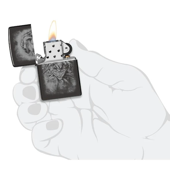 Zippo 48914-112043 Clown Design Çakmak - Resim 4