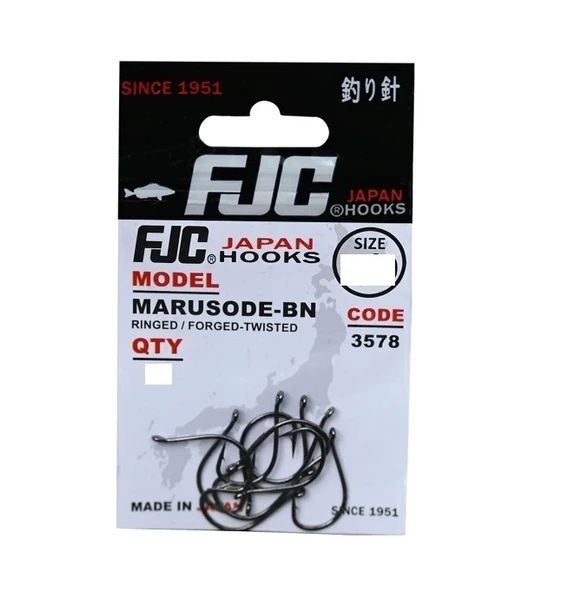 FJC 3578 MARU SODE RINGED BLACK NIKEL 14LÜ İĞNE NO:1 ürün görseli 1