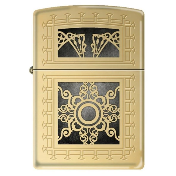 Zippo 169-068918 Black Imperial Filigree Çakmak ürün görseli 1