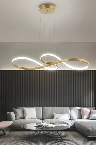 Yol Modern Sarkıt Mutfak, Balkon Led Avize - Resim 9