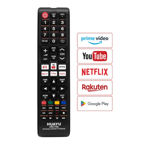 Huayu Urc1728 Lcd-Led Tv Kumanda 25 Marka 17845 ürün görseli 1