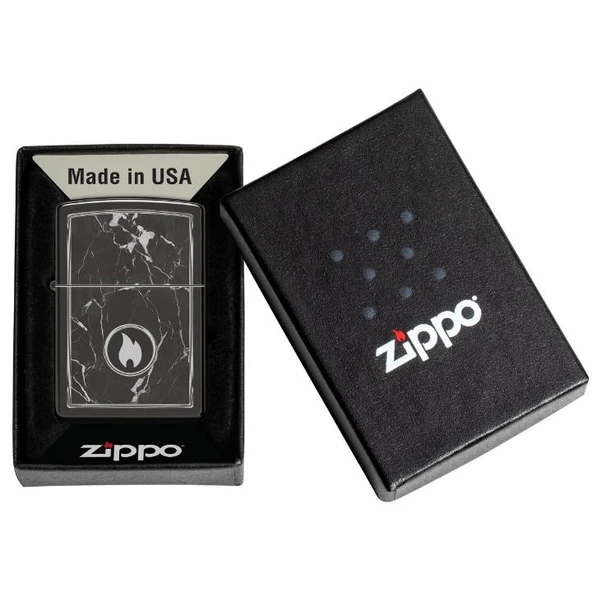 Zippo 46571-120472 Marble Flame Design Çakmak - Resim 5