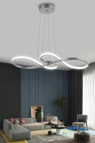 Yol Modern Sarkıt Mutfak, Balkon Led Avize - Resim 6
