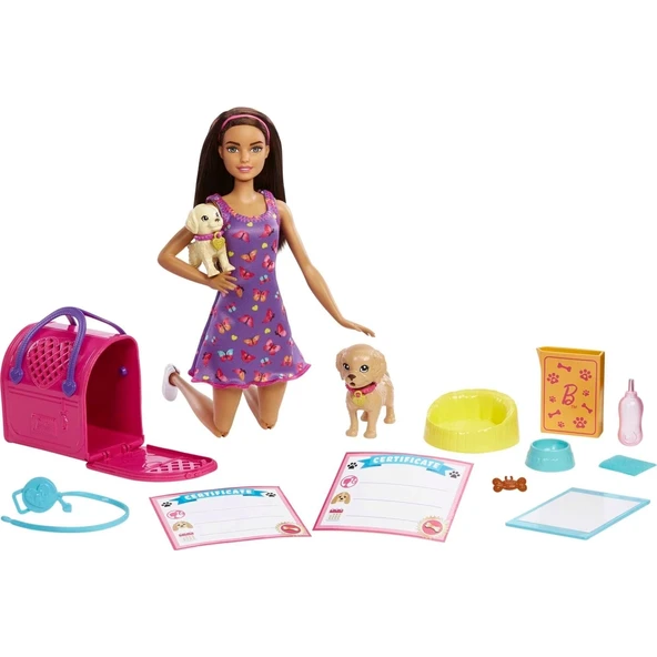 Barbie ve Köpekçikleri Oyun Seti ürün görseli 1