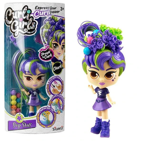 Silverlit Curli Girls Bebek - Charli ürün görseli 1