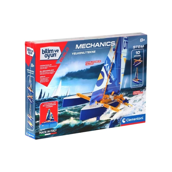 Clementoni Yelkenli Tekne - Mekanik Laboratuarı - 64319 ürün görseli 1