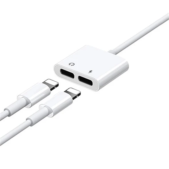 Joyroom S-M403 Iphone Lightning To Ligtning Ses Şarj Çoğaltıcı ürün görseli 1