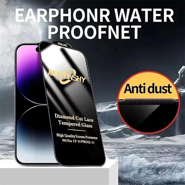 İphone 11 3D Elmas Kesim Diamont Cam - Resim 2