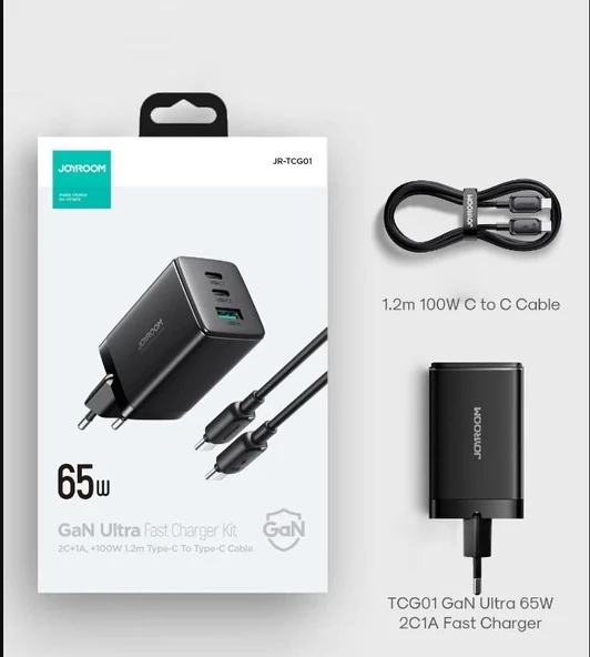 Joyroom 65W Pd Usb Çoklu Şarj Kablosu ürün görseli 1
