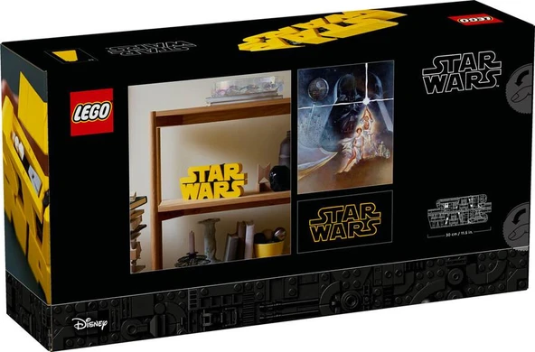 LEGO Star Wars 75407 Brick-Built Star Wars Logo - Resim 2